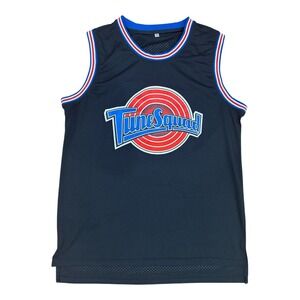 Looney tunes Spacejam Tunesquad Michael Jordan 23‎ Black Jersey Mens Size M
